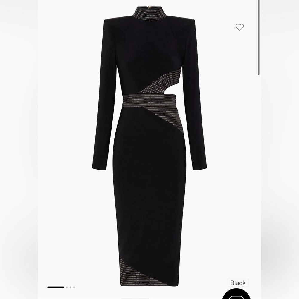 NWT - Zhivago “Message to Love” Side Cut Out Midi Dress - Picture 4 of 15